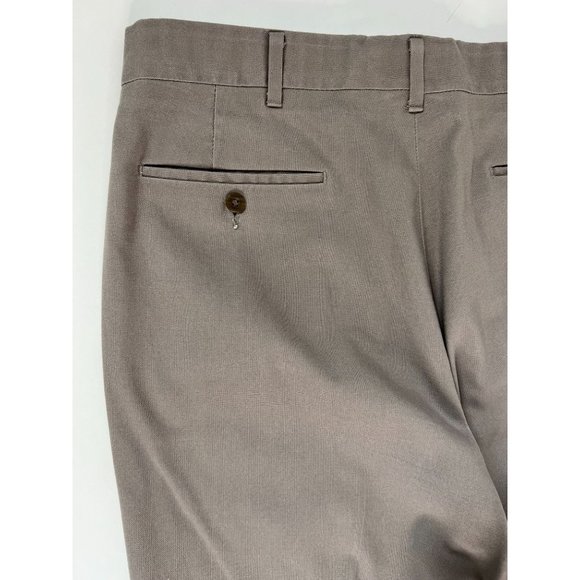 Haggar Casuals Slacks  36 Grey   60% Cotton, 40% Polyester - Picture 10 of 16